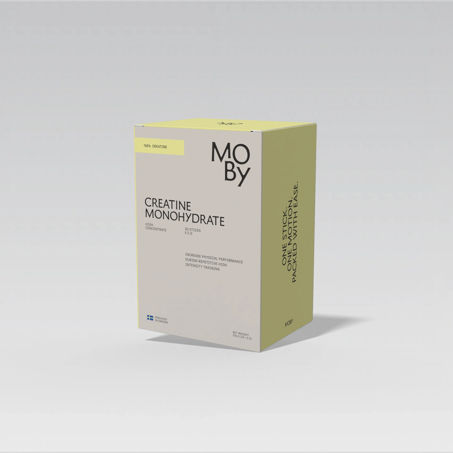 MOBY Creatine product box