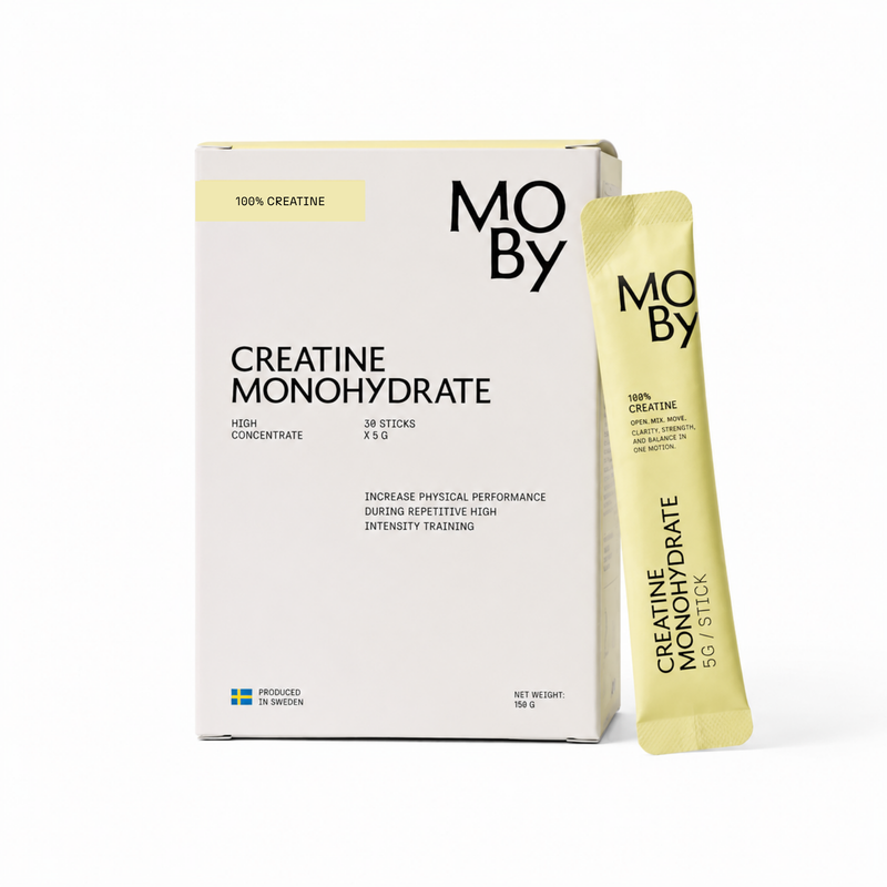 Kreatin monohydrat (30 dagliga stickpacks)