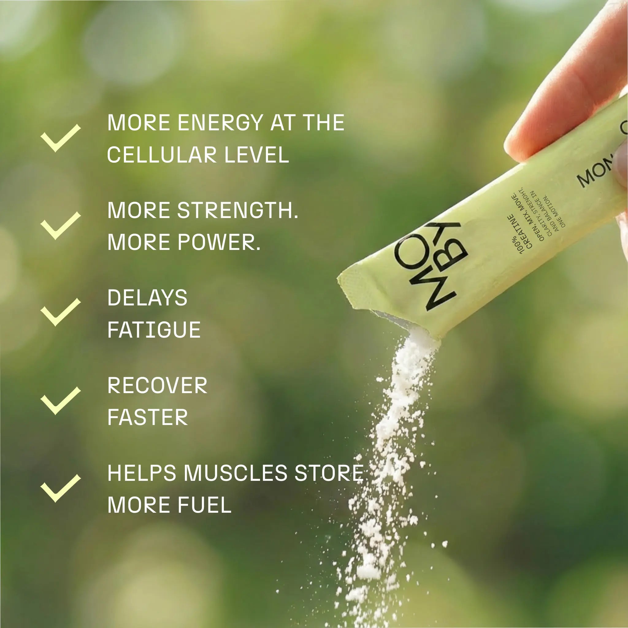 Creatine Monohydrate (30 Daily Sticks)