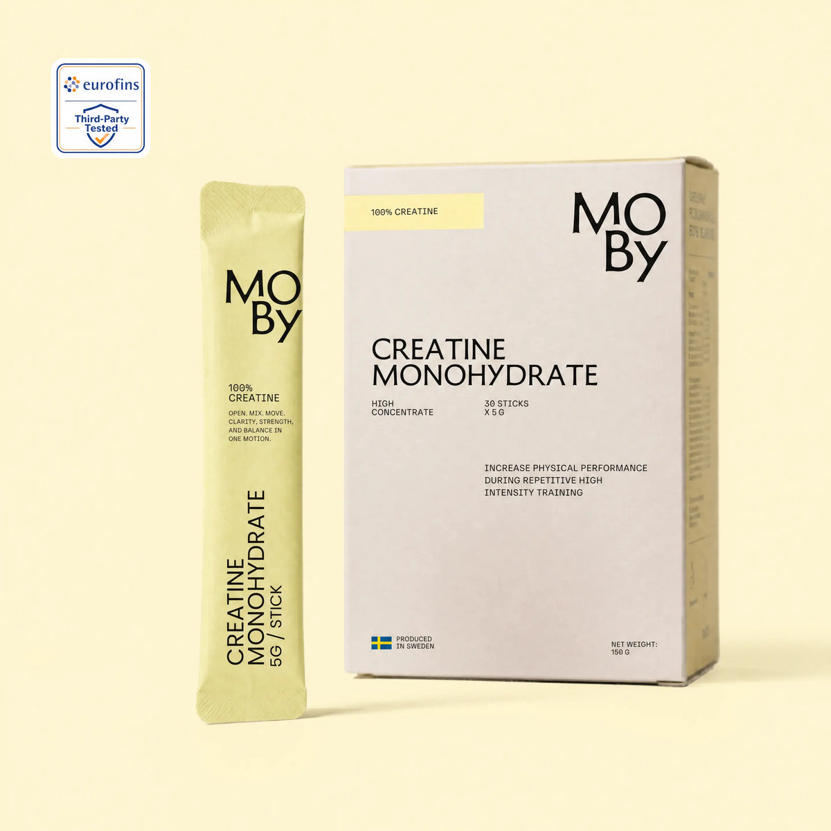 Kreatin monohydrat (30 dagliga stickpacks) - Image 2